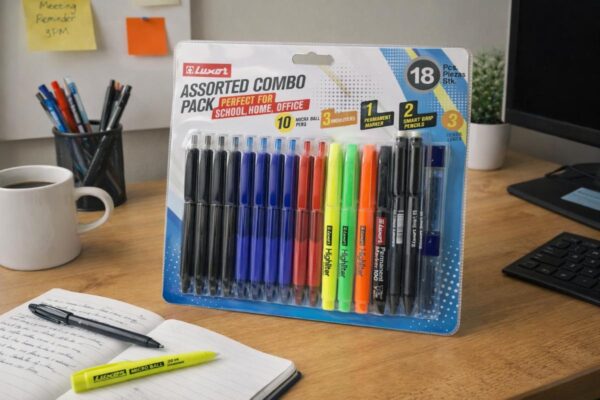 18-Piece Stationery Combo Set