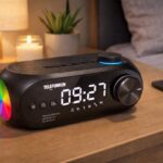 Telefunken Bluetooth Clock Radio with LED Alarm