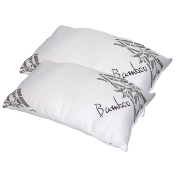 Bamboo Standard Pillows 2 Pack – Standard Pillow Pair