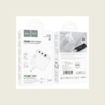 Hoco C115A 65W 3-Port Wall Charger