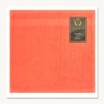 Bristol Egyptian Face Cloth Coral 30x30cm – Coral face cloth from the Bristol Egyptian towel collection