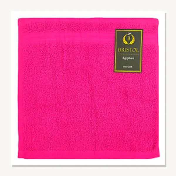 Bristol Egyptian Face Cloth Fuchsia 30x30cm – Fuchsia face cloth from the Bristol Egyptian towel collection