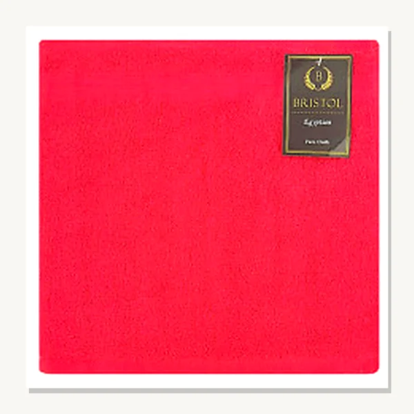 Bristol Egyptian Face Cloth Red 30x30cm – Red face cloth from the Bristol Egyptian towel collection
