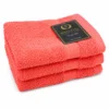 Bristol Guest Towel Coral 30x50cm – Coral Bristol Luxury Towels Egyptian guest towel sold individually
