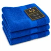 Bristol Guest Towel Royal Blue 30x50cm – Royal blue Bristol Luxury Towels Egyptian guest towel sold individually