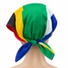South African Bandana 55x55cm tied at back on display mannequin